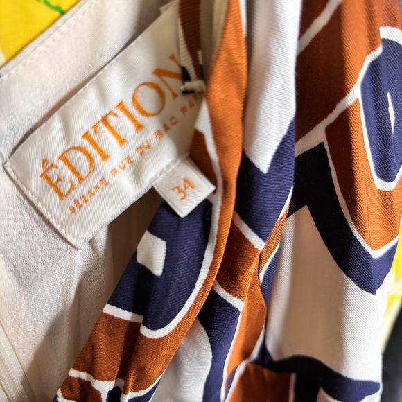 Sezane Editions …Prom Glam!
70s Glam Lois dress, Geometric Maxi
Size 34🪩 - Picture 13 of 16